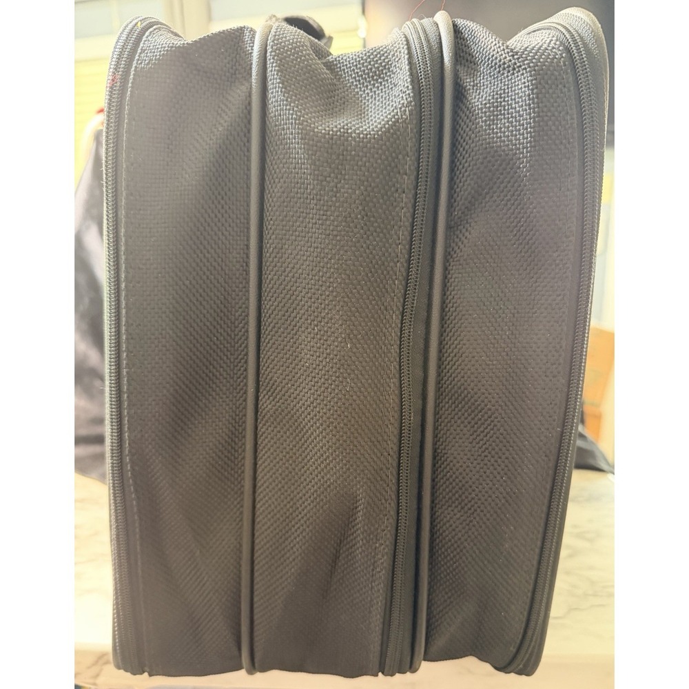 Samsonite Silhouette 4 Black Soft Suitcase Luggage 7 Compartment 22"x15" (2867) - Picture 11 of 12